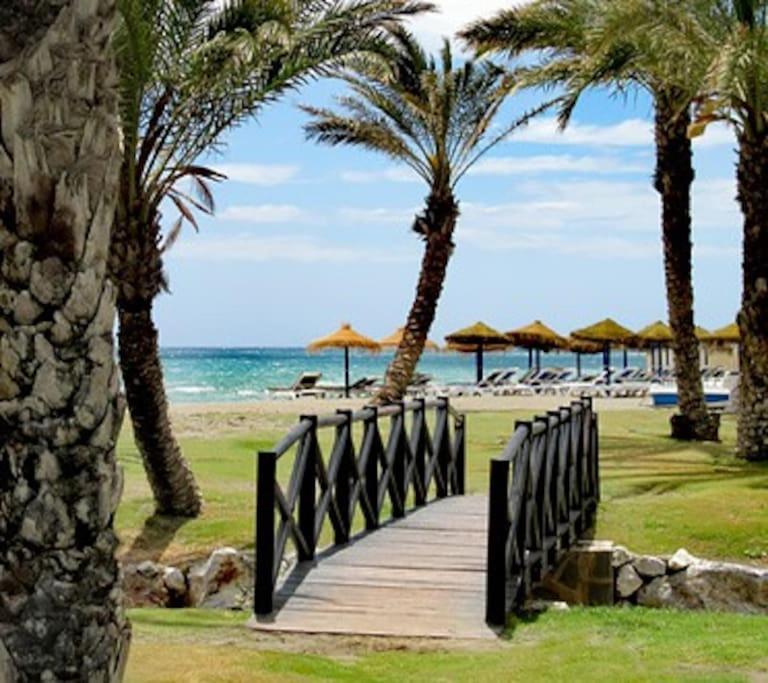Playa De Alamos-playamar Malaga. *